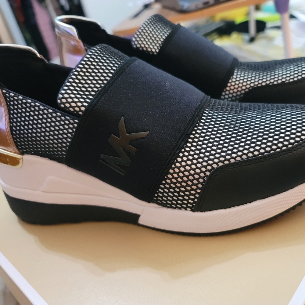 Michael Kors wedge sneakers